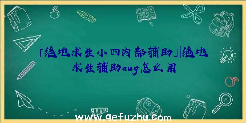 「绝地求生小四内部辅助」|绝地求生辅助aug怎么用